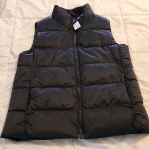 GAP Black Puffer Vest